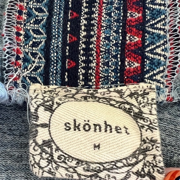 Skonhet Medium Lightweight Hooded Sweatshirt Kangaroo Front Pocket - Picture 7 of 9